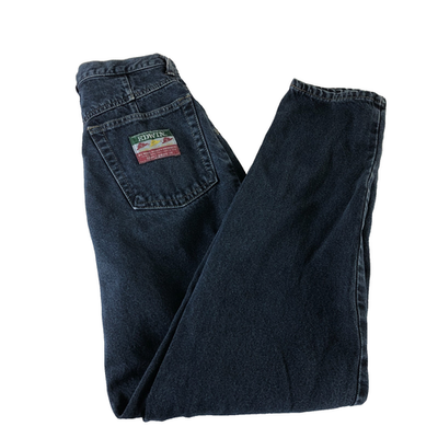 VTG EDWIN French Baggy Jeans Sz 26 X 32 High Rise Japan Pockets