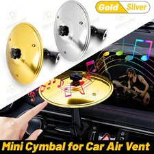 Mini Car Crash Cymbal Car Drum Cymbal Air Vent, Make Your Driving More Fun