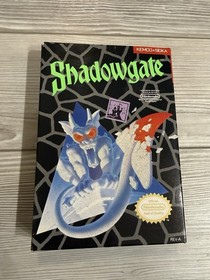 Shadowgate (Nintendo NES, 1989). Complete With Manual & Poster. In Great Shape!