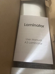 A3 Laminator FN335 400W Hot & Cold Laminating Machine 3–6 Mil 110V US Plug 