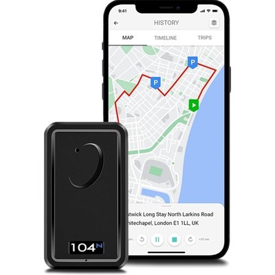 Magnetischer GPS-Tracker für Auto, Wohnmobil und KFZ | Einfache Installation ...