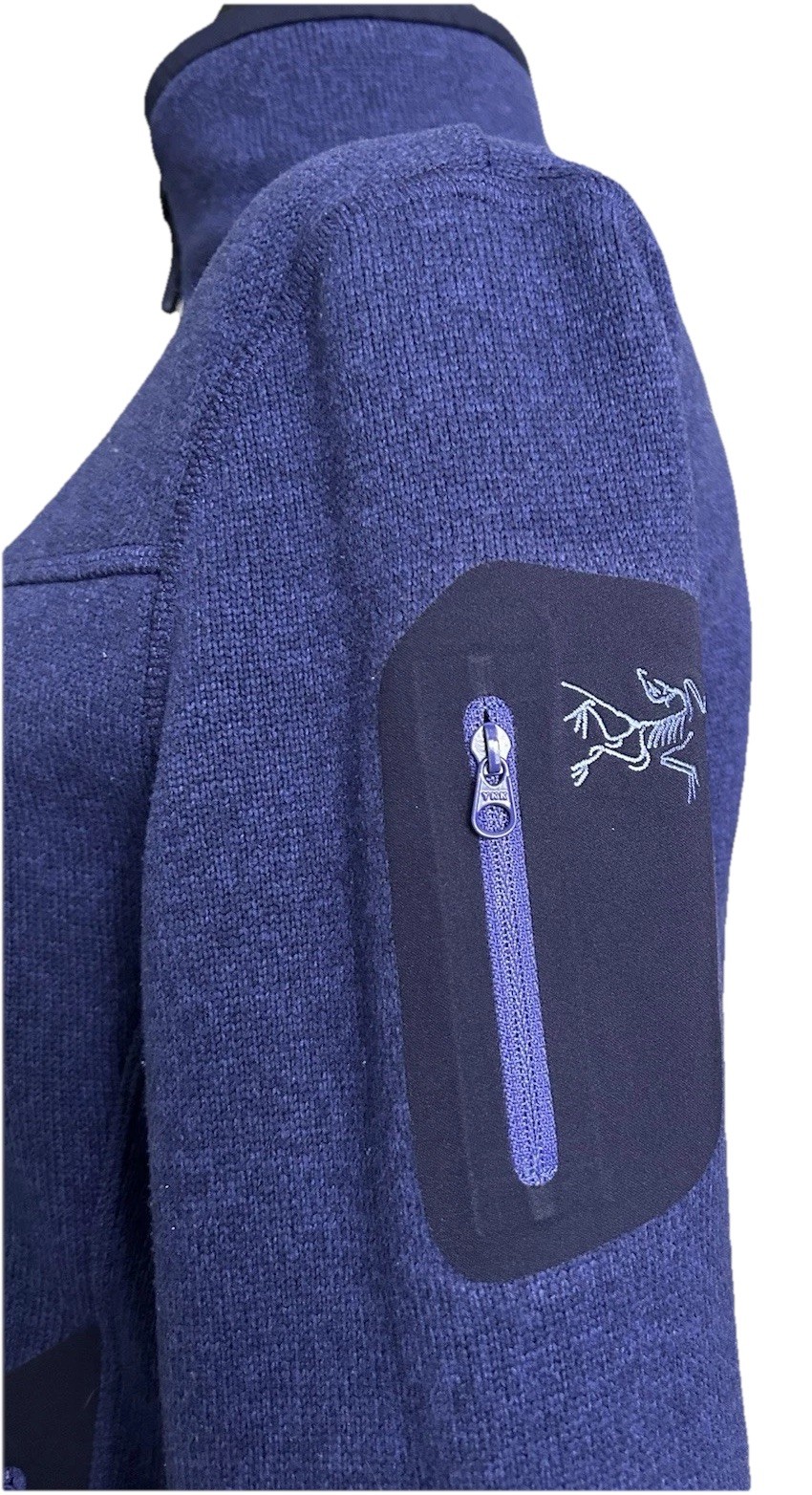 ARC'TERYX Giacca donna Arc’teryx indaco manica lunga full zip aderente taglia media