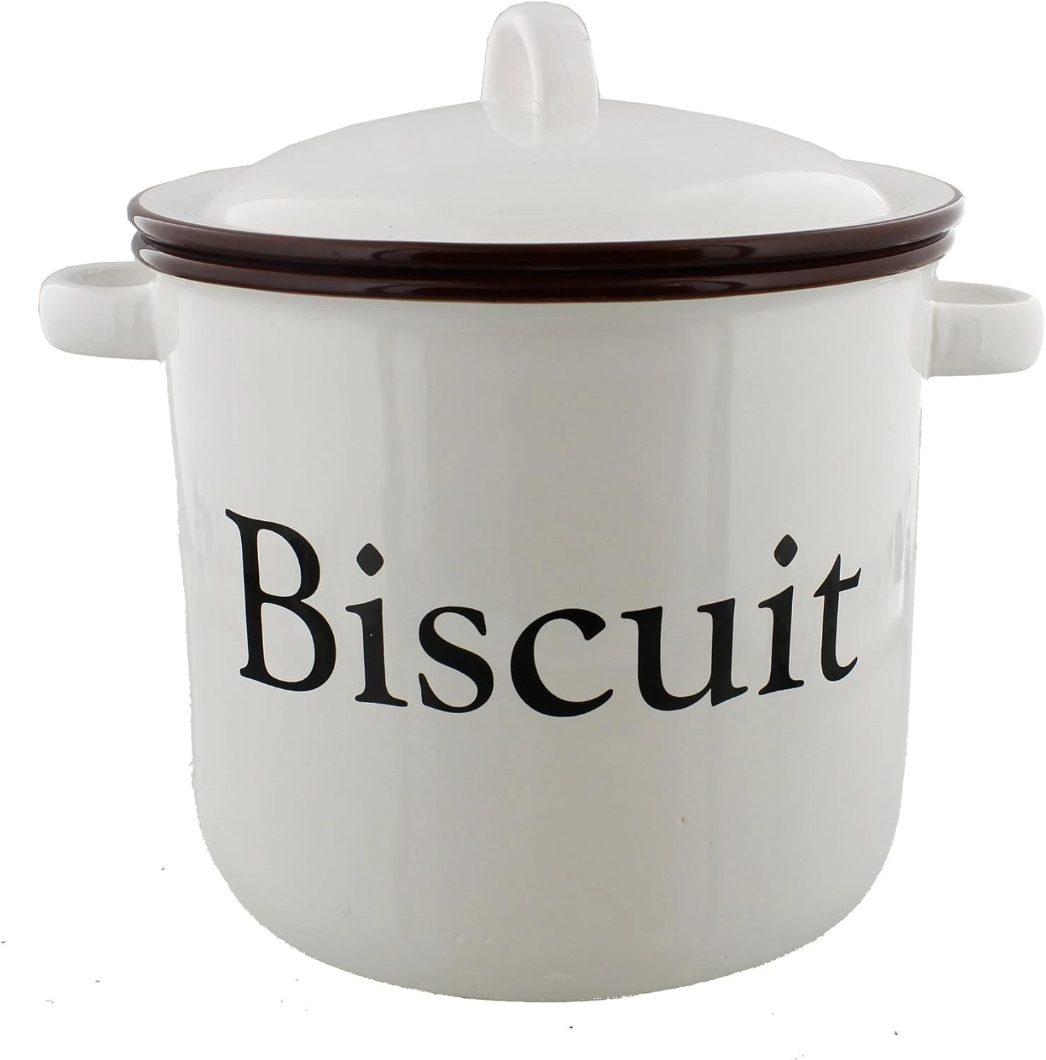 Country Living Durable Dolomite Tableware Kitchen Storage Ceramic Biscuit Jar XL