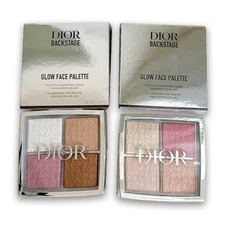 Dior Backstage Glow 0.35 OZ/10g Face Palette #001#004 NIB- Choose Your Shade