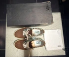 Used Vans RAD Shoes 9.5 BMX Checkerboard  Suede LIMITED Rare OS
