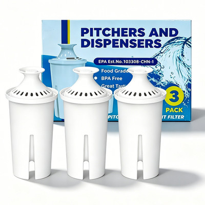 OB03-Brita Water Filter Replacement   Compatible with Grand, Lake, Capri, Wave