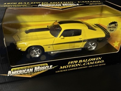 1/18 アーテル ERTL MOTION カマロ　BALDWIN 1971 アーテル　1/18 ERTL 1971 メルカリ - MOTION BALDWIN カマロ ミニカー