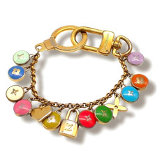 LOUIS VUITTON Bag charm Key chain Porto Cle Chenne Pastille M65380 Multicolor