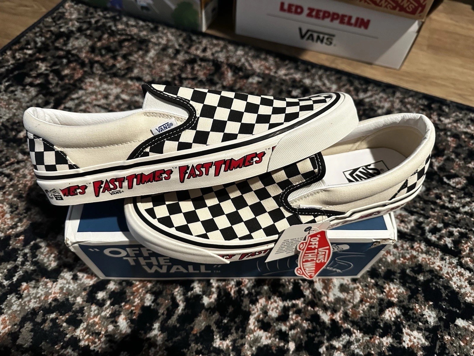 Vans Fast Times At Ridgemont High Classic Slip On 9 Anaheim 