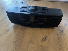 JVC Ghettoblaster PC-X300, Hyper BassSound, 3D Tast, Batterie, Vintage