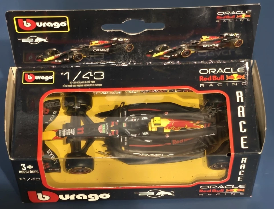 Bburago Oracle Red Bull Racing #11 Honda F1 Indy Car 1/43 Foto 3 de 4
