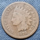 1870 Indian Head Cent 1c Nicely Circulated B80#97921