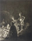 Rembrandt van Rijn Saint Pierre au milieu des valets du grand prêtre Hélio 1898