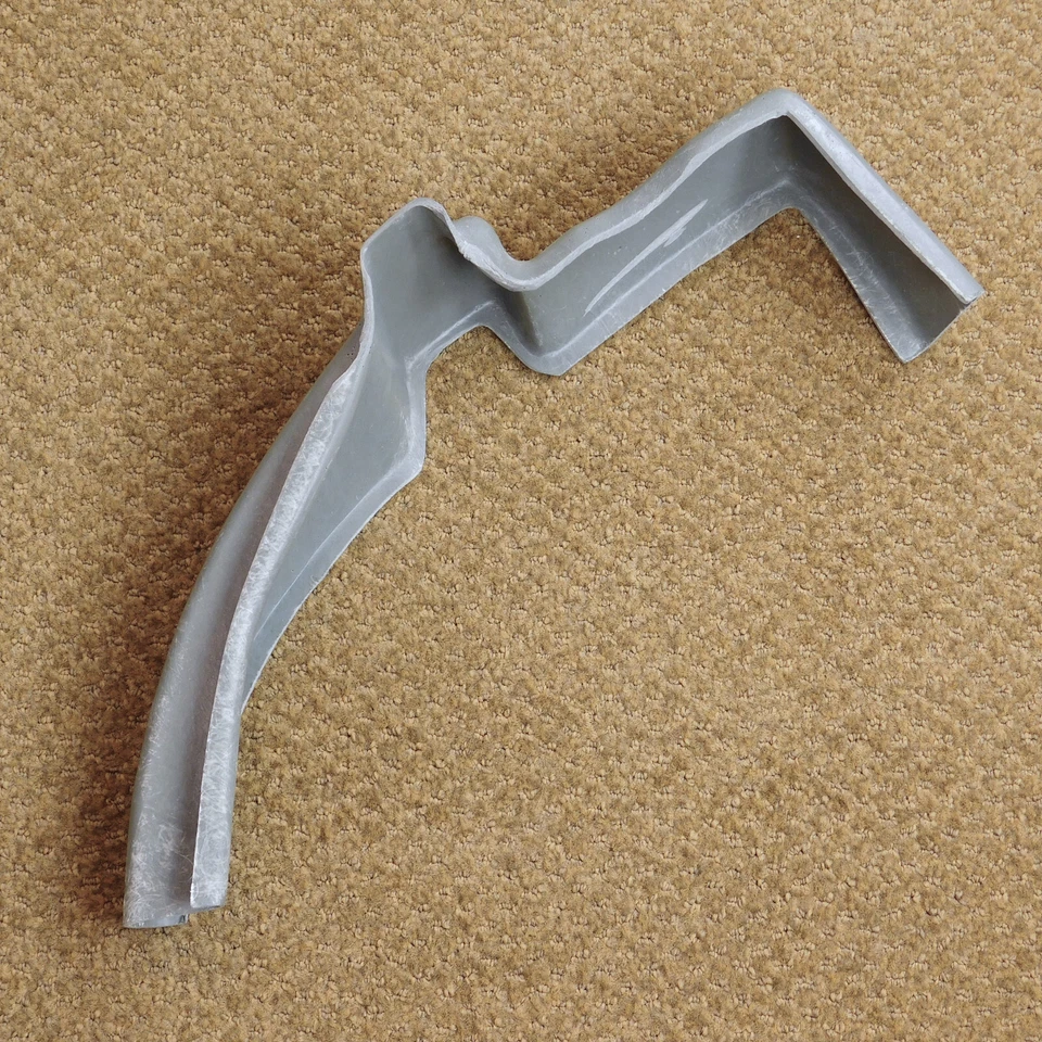 1964-1966 Corvette LH Quarter Panel Tail Lamp Bonding Strip Gray 3841537 NEW - Image 3 of 4