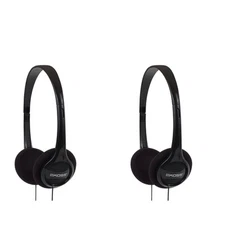 Koss KPH7 Lightweight Portable On Ear Headphones, 2 Pack