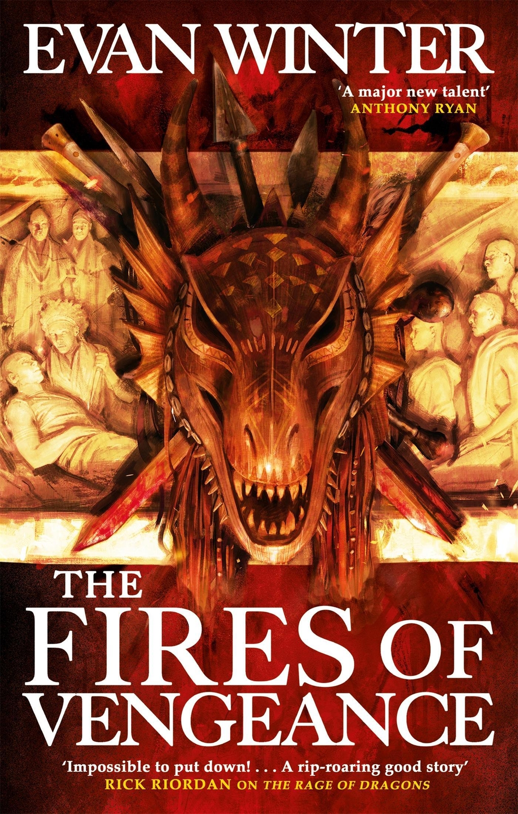 Thumbnail - The Fires Of Vengeance The Burning, Book Two Evan Winter Taschenbuch
