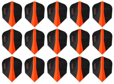 5 New Sets Harrows Retina Standard Dart Flights - Ships w/ Tracking - Orange