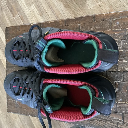 Taglia 14 - Nike Foamposite Pro Gucci - Nero - Foto 3 di 5