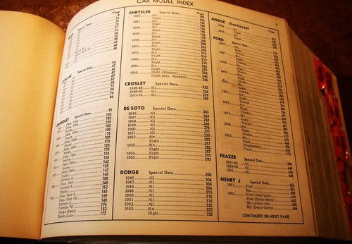 1946 1947 1948 1949 50-52 53 54 55 Henry J Lincoln Nash Packard Repair Data Spec - Picture 4 of 16