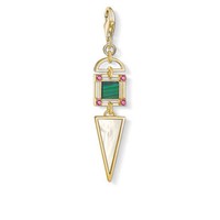Thomas Sabo Y0048-967-7 Charm AnhäNger Ethno Vergoldet 925 Sterling Silber Neu
