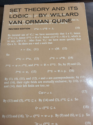 Set Theory and Its Logic, Revised Edition - Paperback - Excellent