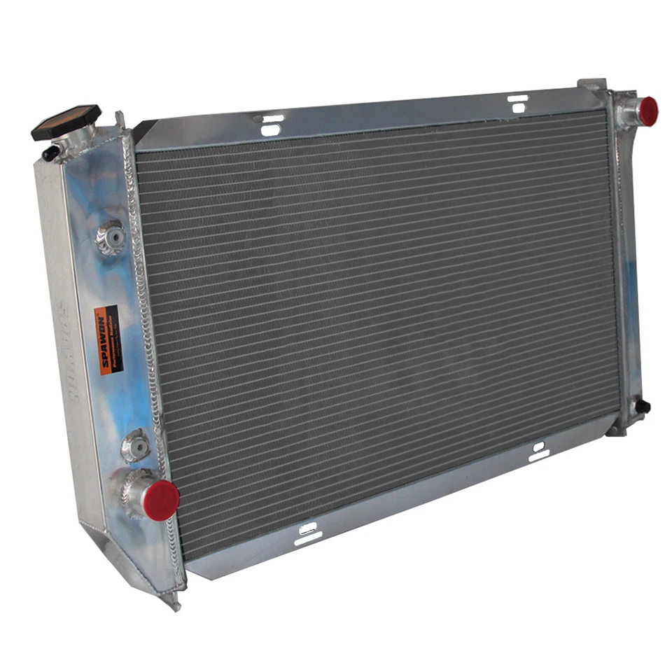 Radiador de aluminio SPAWON para Ford Torino Country Lincoln Mercury 1972-79 AT 3 filas Foto 3 de 4