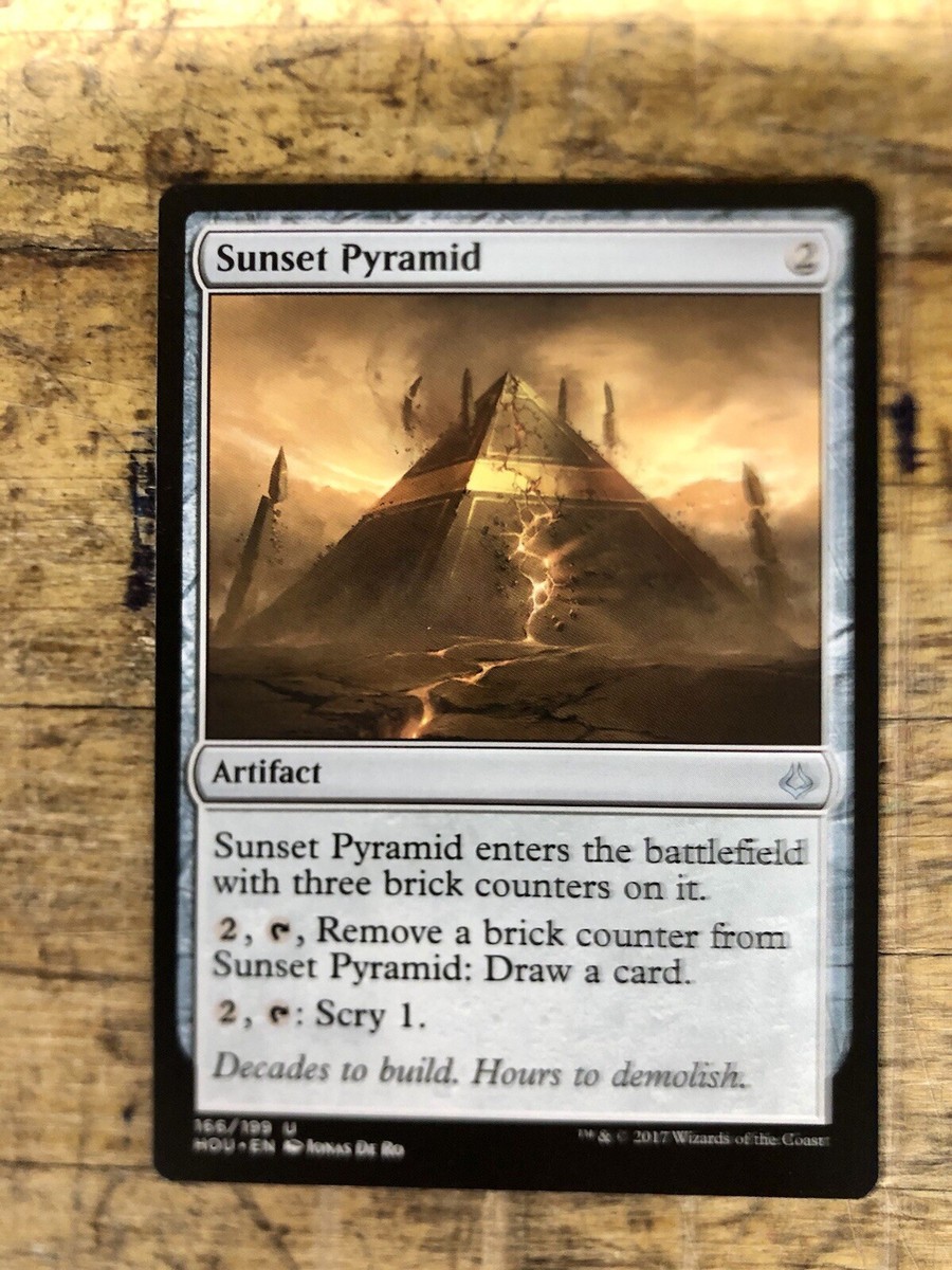 Sunset Pyramid - 166/199 - Hour of Devastation - MTG - NM Magic