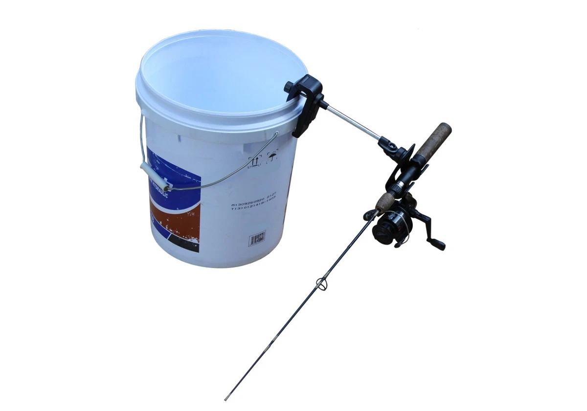 Brocraft Ice Fishing Bucket Rod Holder/Ice Fishing House shanty tip