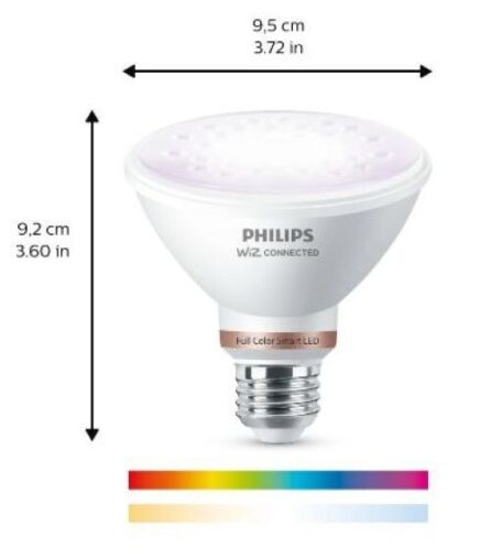 Philips WiFi LED Smart Bulb 75W 900 Lumens WiZ Connected Wireless NEW - Picture 3 of 4