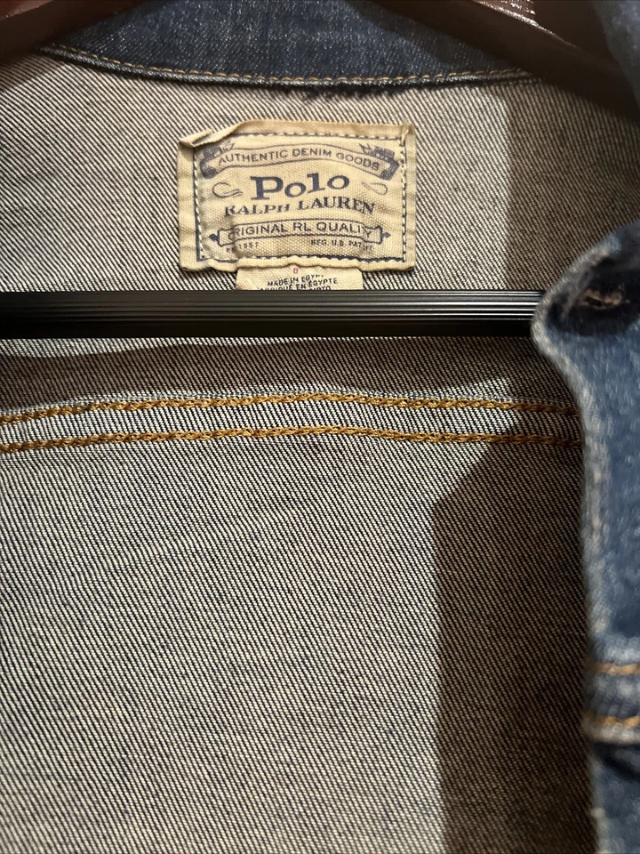 Chaqueta vaquera niña Ralph Lauren talla 8 Foto 2 de 3