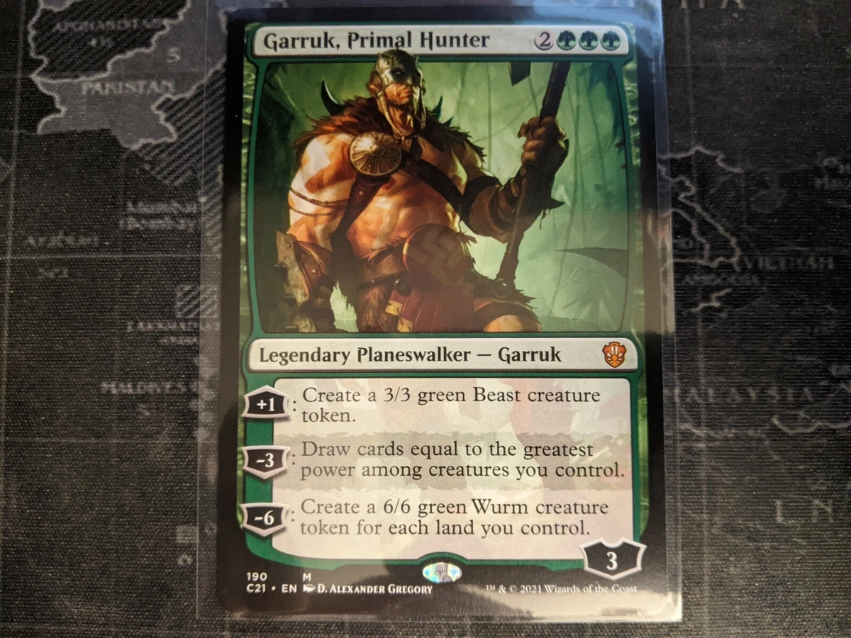 Magic The Gathering - Garruk, Primal Hunter - Carta Singola M12 Rara, Magic 2012 Core Set