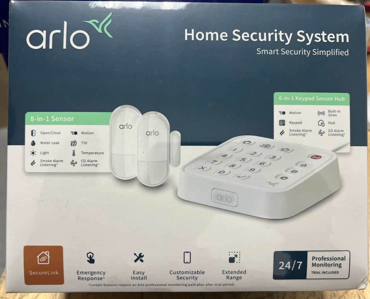 Alarm System Arlo Smart Home Arlo Home Security System With All-in