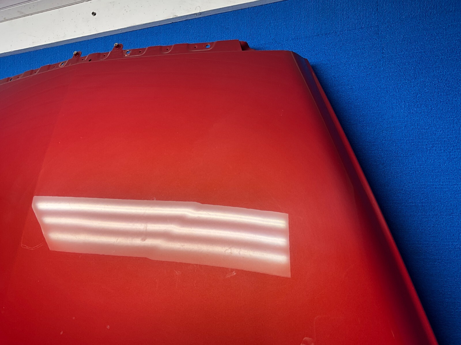 2003 - 2010 BENTLEY CONTINENTAL GT GTC FRONT HOOD BONNET COVER PANEL RED OEM