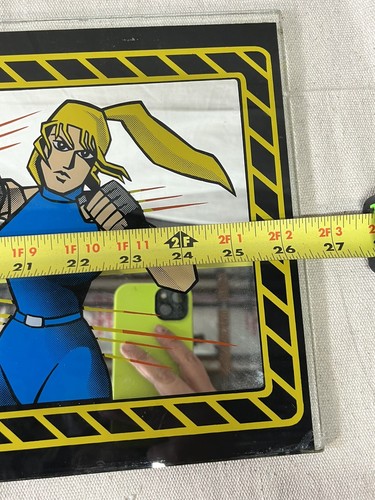 Vintage Sega Virtua Fighter Arcade Mirror Marquee 1984 Retro Game Collectible - Picture 7 of 9