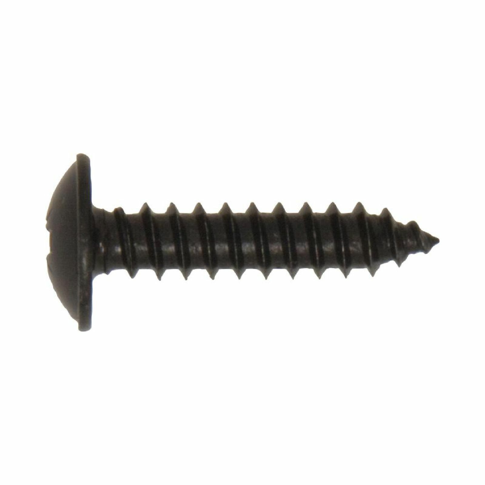 200x Screws Flanged Pozi Blk 10 X 1"" (4.8 X 25 mm) Self Tapping DIY Tool