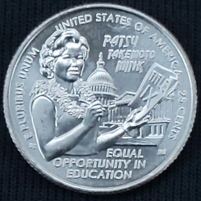 2024 Patsy Takemoto Mink quarter Mint 