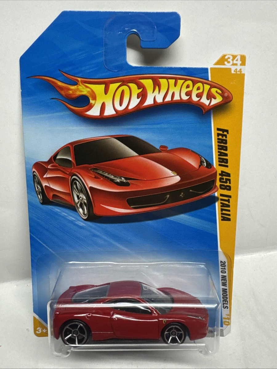 C1 Hot Wheels 2009 Ferrari 458 Italia - Red 2010 34/44 One