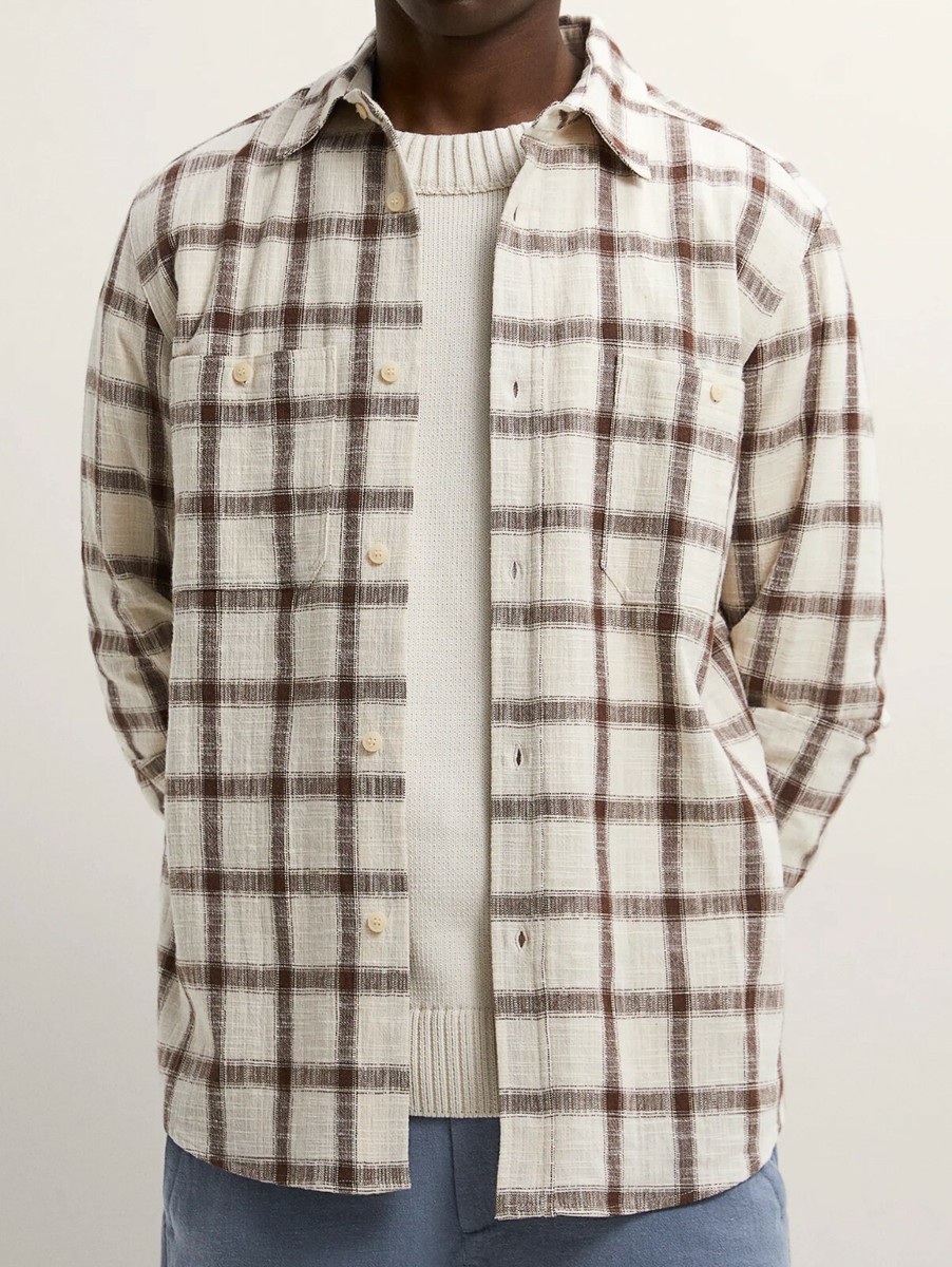 Twill Overshirt White Overshirt Women's Patchpocket Overshirt