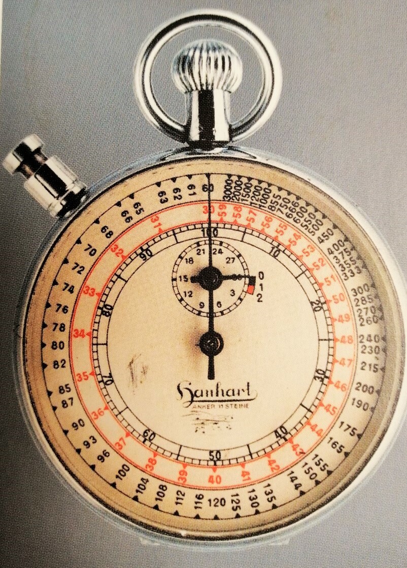 Racine Gallet seltene U-Boot Torpedo Laufzeit Artillerie Stoppuhr