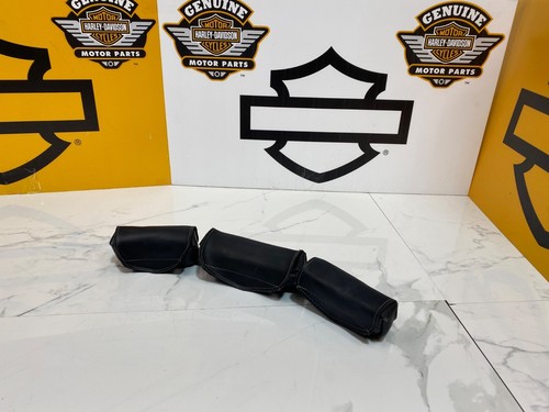 OEM🔥Harley 96-13 Batwing Three-Pocket Fairing Windshield Pouch Leather