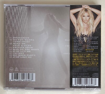 BRITNEY SPEARS * GLORY * JAPAN CD w/ BONUS TRK * BN&M! * MAKE ME