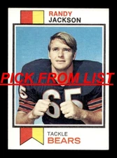 1973 Topps Football 3-284 EX/EX-MT Pick From List All PICTURED zz8
