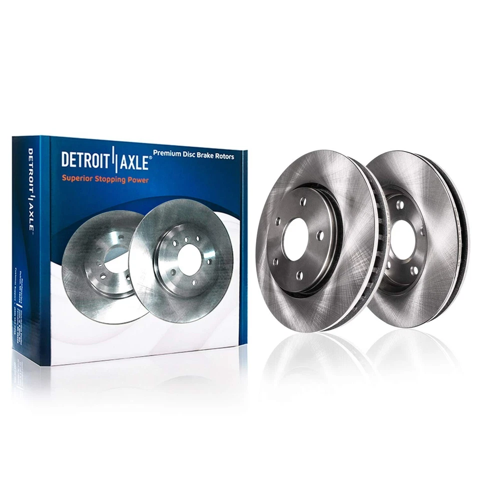 Rotores de freno delanteros traseros pastillas de freno de cerámica 8 piezas para Hyundai Tucson Kia Sportage Foto 3 de 4