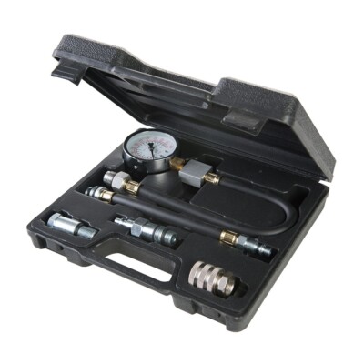 Benzinmotor Kompressionsprüfsatz 5-teilig 5-teilig Silverline 598559 Prüfkraftstoff