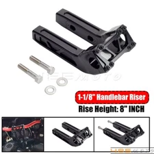 1-1/8" Club Style Pullback Handlebar Riser For Harley Dyna Softail Touring Glide