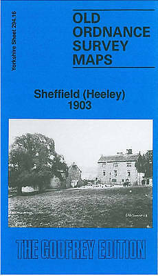 MAP OF Sheffield (Heeley) 1903: Yorkshire Sheet 294.16 NEW 9780850541809