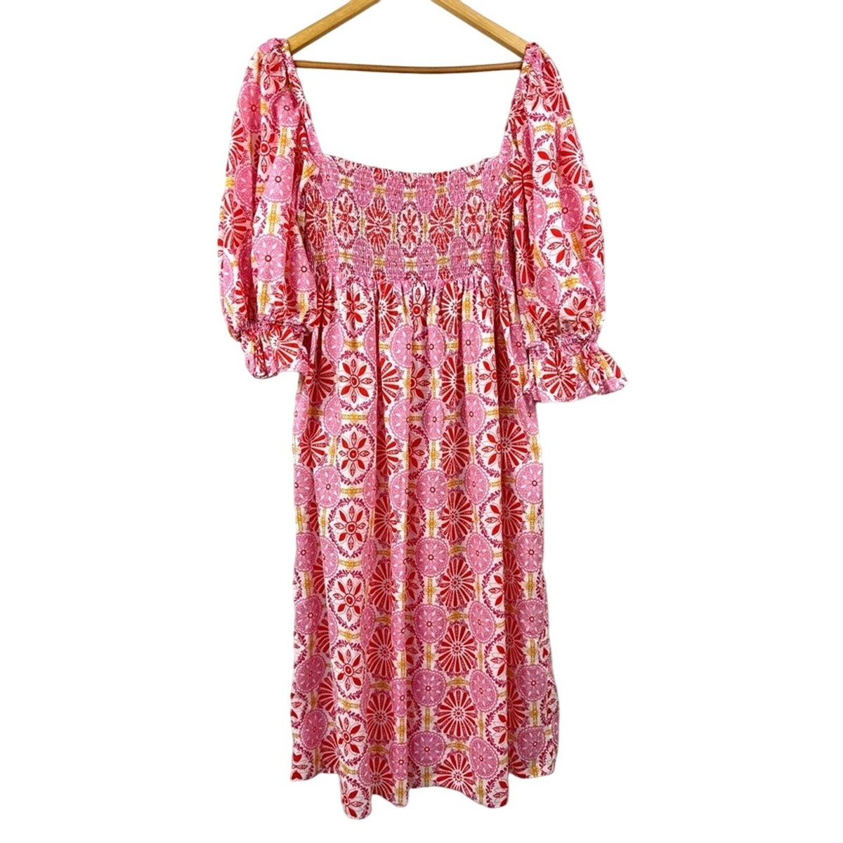 cotton dress size 16 Maqroz Bridal Dresses Flower Girl Dresses for Girls 7-16 Casual Cotton Dress Double Pleated Sleeve Dresses Junior Birthday Princess Dress Summer Dress