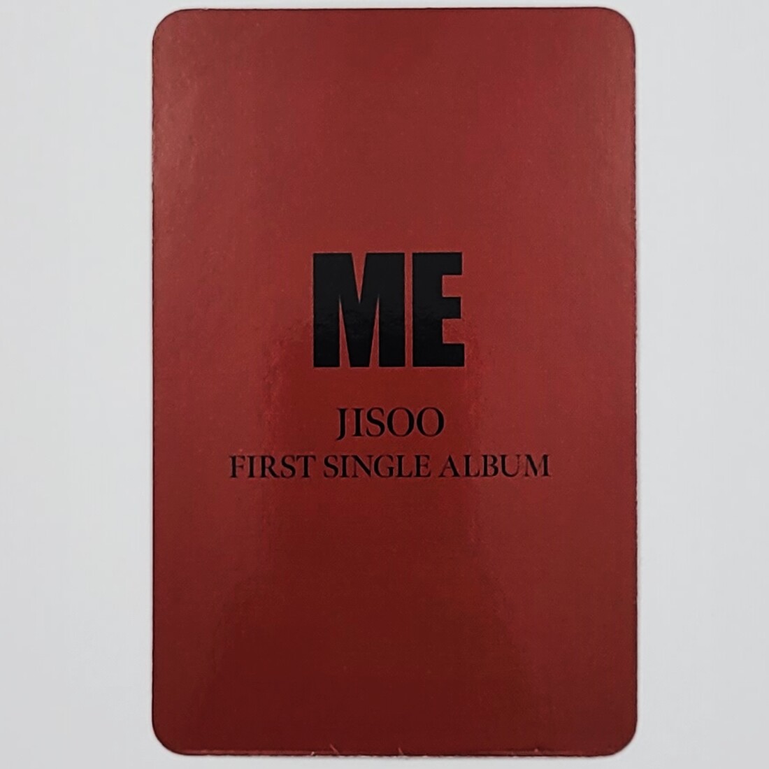 BLACKPINK JISOO Me Photocard First Single Album Solo Ktown4U