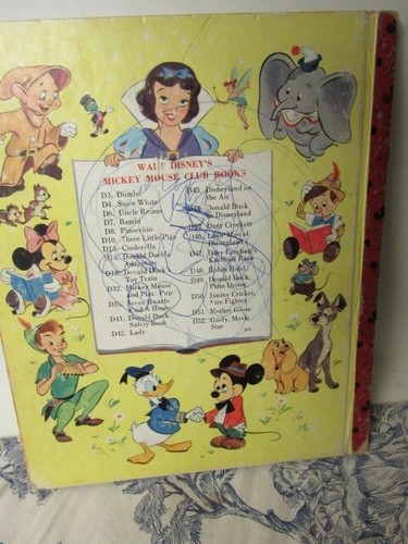 Vtg. 1955 "Walt Disney's Donald Duck in Disneyland" Mickey Mouse Club Book - Picture 8 of 20