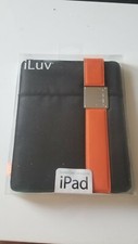Brand NEW iLuv iPad Case with Band Clip Orange 